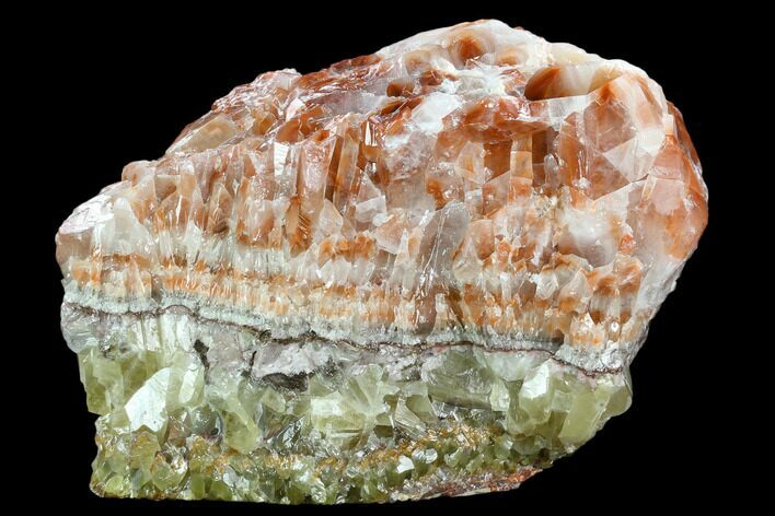 Free-Standing Rainbow Calcite Display - Durango, Mexico #129481